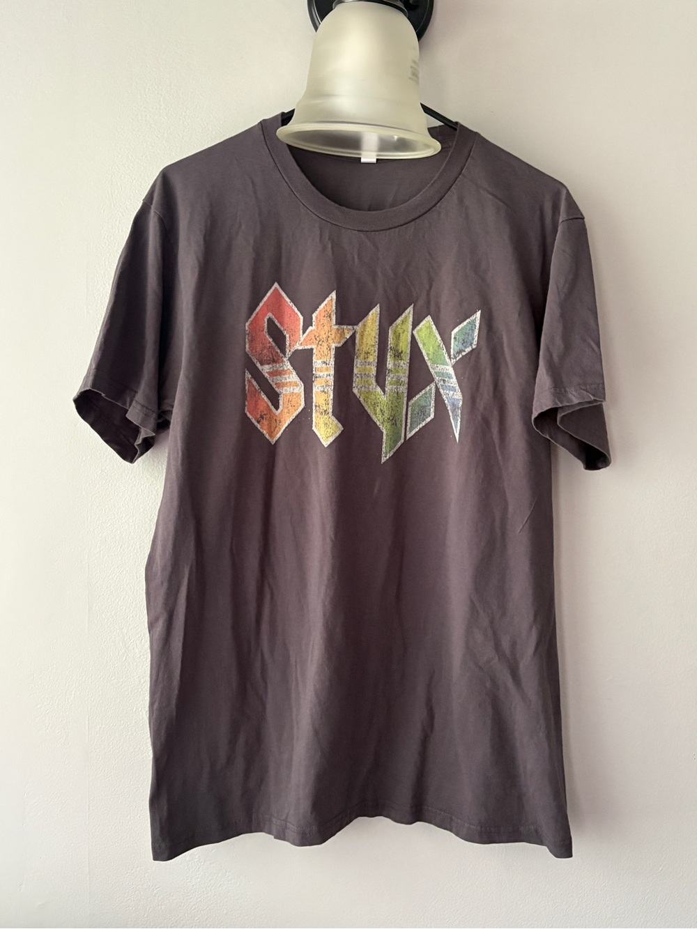 Styx Band Tee - Washed Black